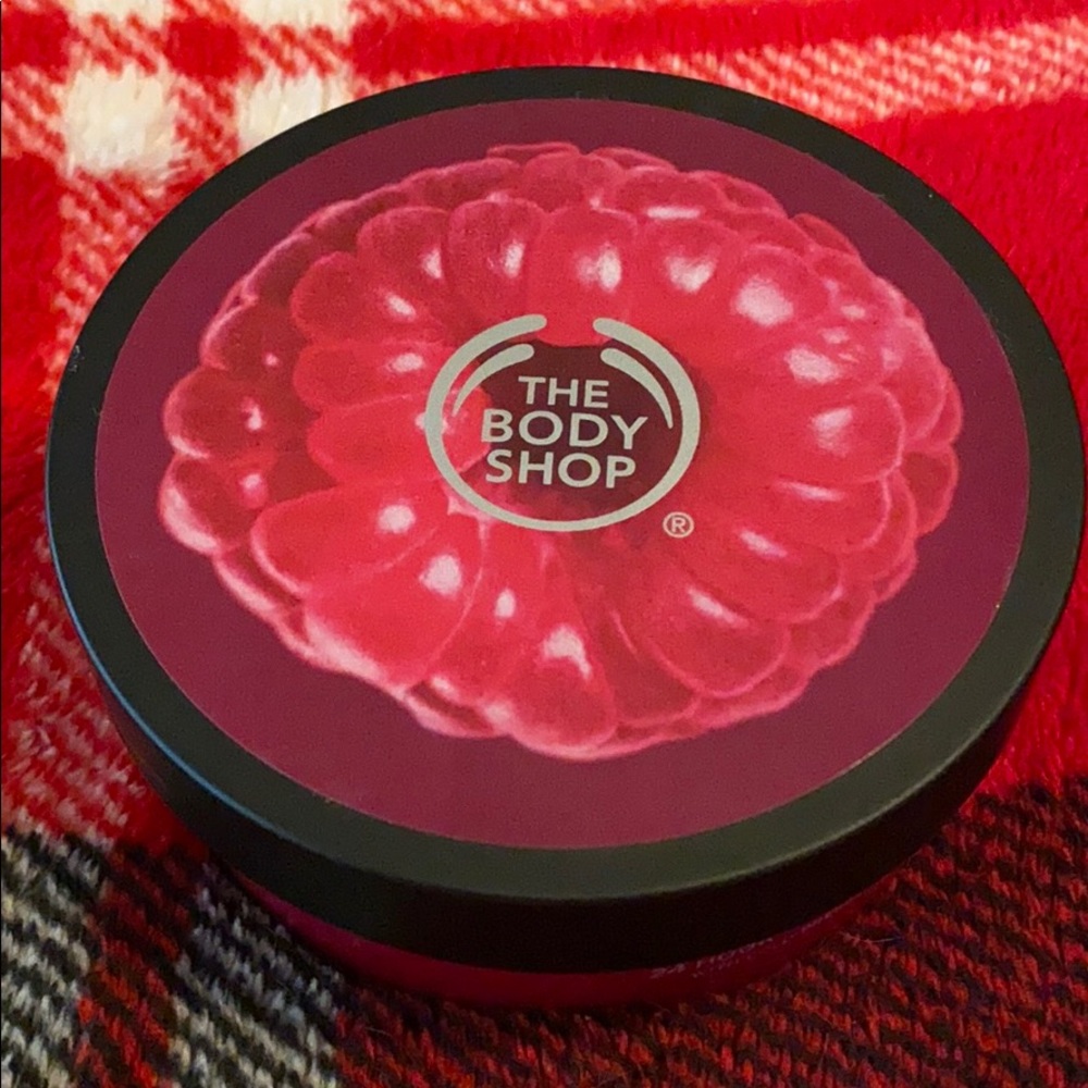 The Body Shop early harvest raspberry body butter